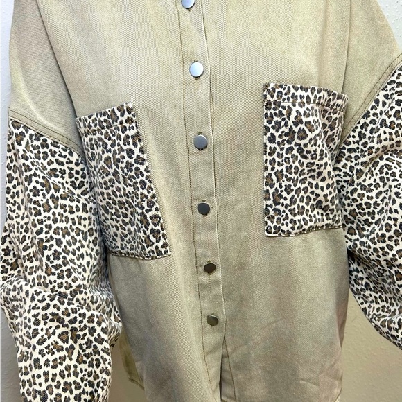 POL Denim shirt Shacket - Picture 8 of 9